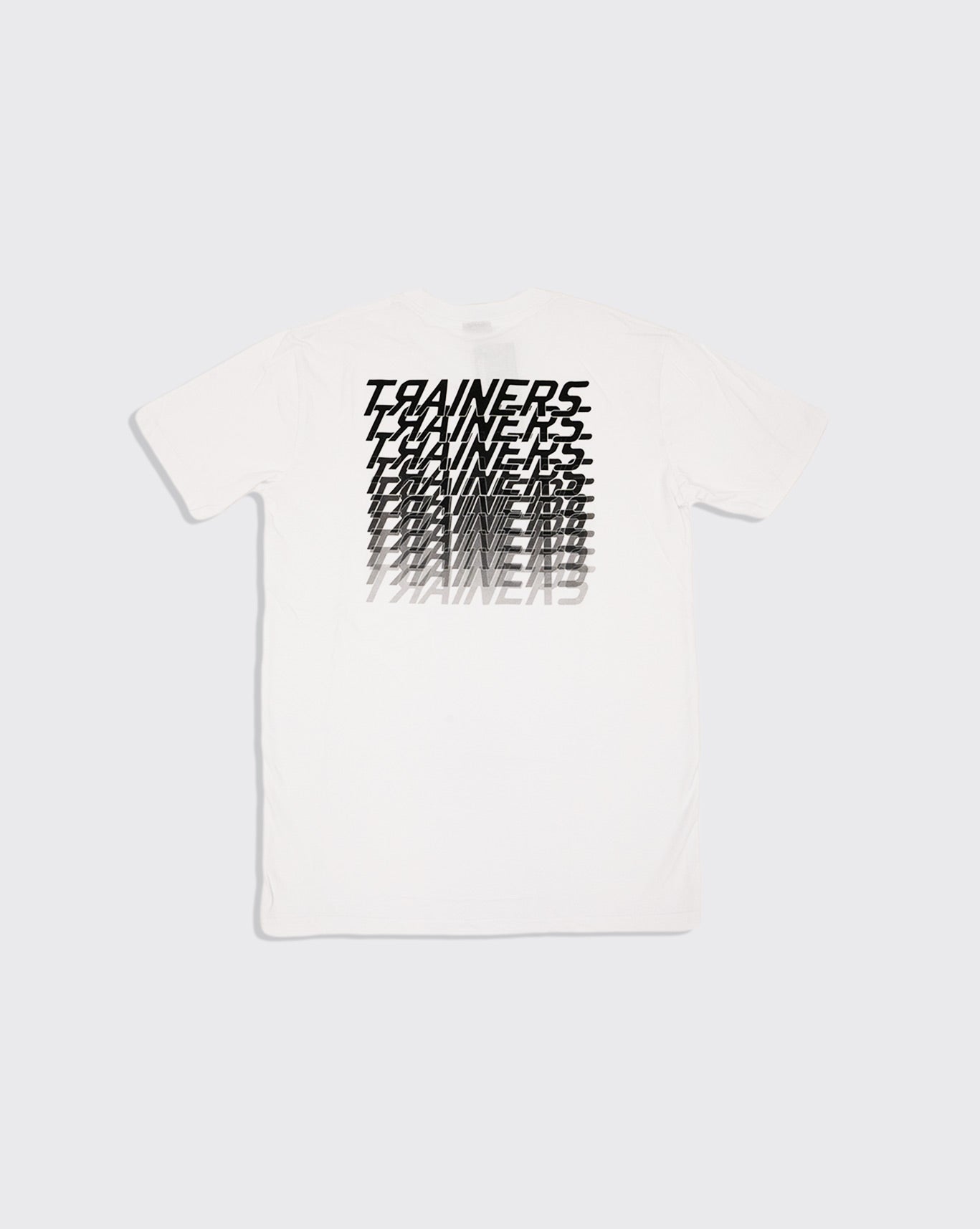 Trainers Faded Tee White