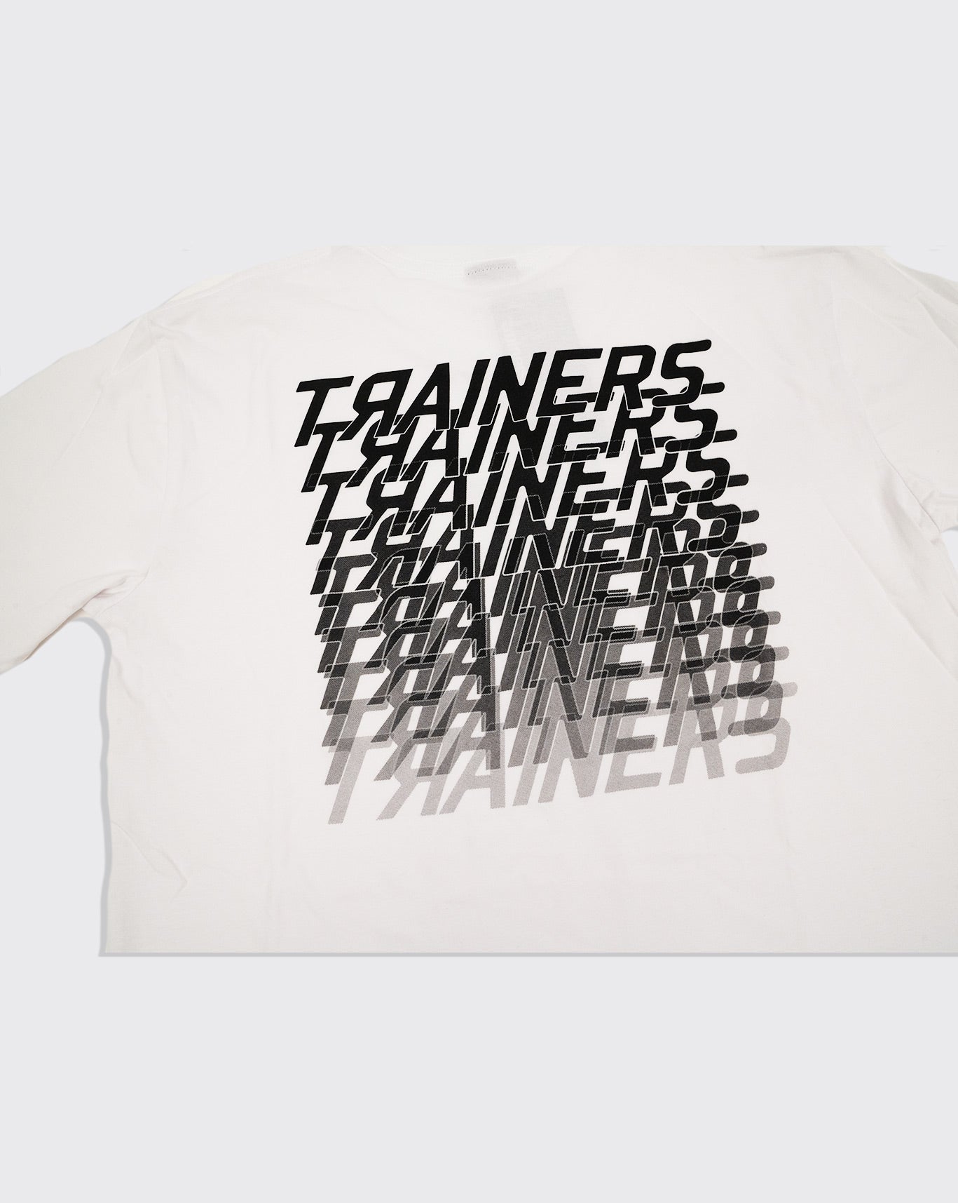 Trainers Faded Tee White